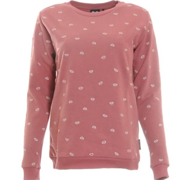 Catwalk Junkie Little Kisses Lips Pullover Sweater - Picture 2 of 7